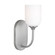 Emile One Light Vanity in Brushed Steel (1|GLV1021EN3BS)