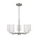Rhett Five Light Chandelier in Brushed Steel (1|GLC1015EN3BS)