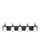 Seville Five Light Wall / Bath in Midnight Black (1|4420205EN3112)