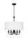 Seville Five Light Chandelier in Midnight Black (1|3320205EN112)