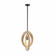 Collins One Light Pendant in Faux Travertine/English Bronze (314|DPC15)