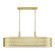 Vistaview Six Light Linear Chandelier in Soft Gold (107|5343733)