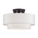 Manorwood Three Light Semi-Flush Mount in Bronze (107|5030507)