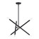 Soho Six Light Chandelier in Black (107|4700304)