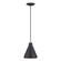 Geneva One Light Mini Pendant in Bronze with Antique Brass (107|4117707)