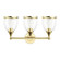 Ashridge Three Light Vanity Sconce in Polished Brass (107|1413302)
