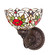 Renaissance Rose One Light Wall Sconce in Mahogany Bronze (57|275654)