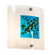 Metro Fusion One Light Wall Sconce in Nickel (57|275521)
