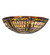 Fleur-De-Lis Two light Wall Sconce in Mahogany Bronze (57|273727)