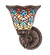 Tiffany Peacock Feather One Light Wall Sconce in Mahogany Bronze (57|245426)