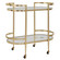 Isabelle Bar Cart in Gold Leaf (52|24246)