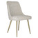 Bramwell Dining Chair in Brushed Gold (52|23838)
