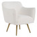 Oasis Swivel Chair in Brushed Brass (52|23805)