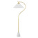 Bianca One Light Floor Lamp in Aged Brass (428|HL930401AGB)