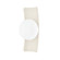 Terra One Light Wall Sconce in Aged Brass (428|H913101AGBCAI)