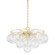 Mimi Six Light Chandelier in Aged Brass (428|H711806AAGB)