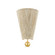 Song One Light Wall Sconce in Aged Brass (428|H682101AGB)