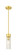 Downtown Urban One Light Mini Pendant in Satin Gold (405|6171SSGG6178SCL)