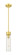 Downtown Urban One Light Mini Pendant in Satin Gold (405|6171SSGG61711CL)