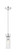 Downtown Urban One Light Mini Pendant in Polished Chrome (405|6171SPCG6178SCL)