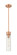 Downtown Urban One Light Mini Pendant in Antique Copper (405|6171SACG61711CL)