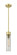 Downtown Urban One Light Mini Pendant in Antique Brass (405|6171SABG61711SM)