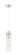 Downtown Urban One Light Mini Pendant in Satin Nickel (405|6171PSNG61711SDY)
