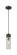 Downtown Urban One Light Mini Pendant in Oil Rubbed Bronze (405|6171POBG6178SM)