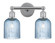 Edison Two Light Bath Vanity in Polished Chrome (405|6162WPCG5595BL)