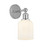 Edison One Light Wall Sconce in Polished Chrome (405|6161WPCG5595GWH)