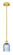Edison One Light Mini Pendant in Satin Gold (405|6161SSGG5595BL)