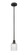 Edison One Light Mini Pendant in Matte Black (405|6161SBKG5595SDY)