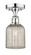 Edison One Light Semi-Flush Mount in Polished Chrome (405|6161FPCG5595ME)