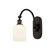 Ballston One Light Wall Sconce in Oil Rubbed Bronze (405|5181WOBG5595GWH)