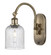 Ballston One Light Swing Arm in Antique Brass (405|5181WABG5595SDY)