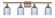 Ballston Four Light Bath Vanity in Antique Copper (405|5164WACG5595BL)