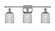 Ballston Three Light Bath Vanity in Polished Nickel (405|5163WPNG5595SM)