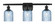 Ballston Three Light Bath Vanity in Matte Black (405|5163WBKG5595BL)