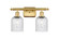 Ballston Two Light Bath Vanity in Satin Gold (405|5162WSGG5595SDY)