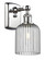 Ballston One Light Wall Sconce in Polished Chrome (405|5161WPCG5595SM)