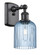 Ballston One Light Wall Sconce in Matte Black (405|5161WBKG5595BL)