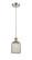 Ballston One Light Mini Pendant in Brushed Satin Nickel (405|5161PSNG5595ME)