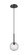 Barrington One Light Mini Pendant in Matte Black (405|3201PBKG3206CLBK)