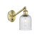 Ballston One Light Wall Sconce in Antique Brass (405|3171WABG5595SDY)
