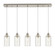 Downtown Urban Five Light Linear Pendant in Brushed Satin Nickel (405|125B5PSNG4347SDY) Downtown Urban Five Light Linear Pendant in Brushed Satin Nickel (405|125B5PSNG4347SDY)