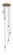 Downtown Urban Six Light Pendant in Brushed Brass (405|116B6PBBG4347CL)
