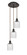Ballston Three Light Pendant in Oil Rubbed Bronze (405|113B3POBG5595SDY)