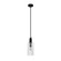 Gatz One Light Pendant in Matte Black (47|45224)