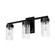 Gatz Three Light Bathroom Vanity in Matte Black (47|45222)