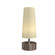 Clean LED Table Lamp in American Walnut (486|710118)